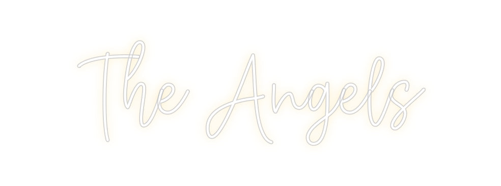 Create your Neon Sign The Angels