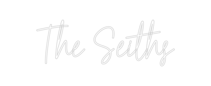 Create your Neon Sign The Seiths