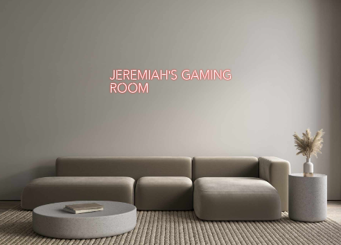 Create your Neon Sign Jeremiah's Ga...
