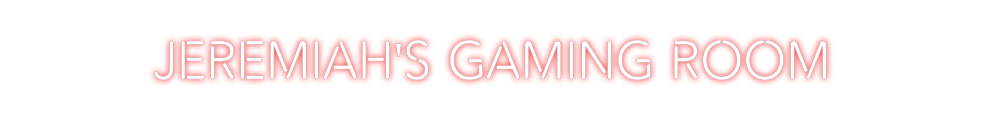 Create your Neon Sign Jeremiah's Ga...