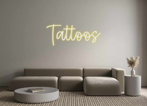 Create your Neon Sign Tattoos