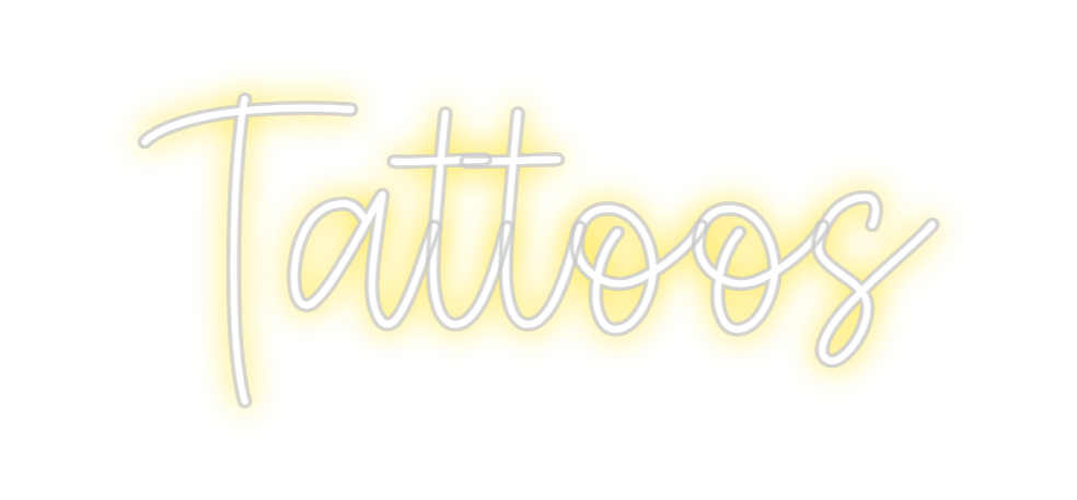 Create your Neon Sign Tattoos