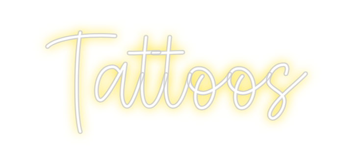 Create your Neon Sign Tattoos