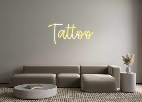 Create your Neon Sign Tattoo