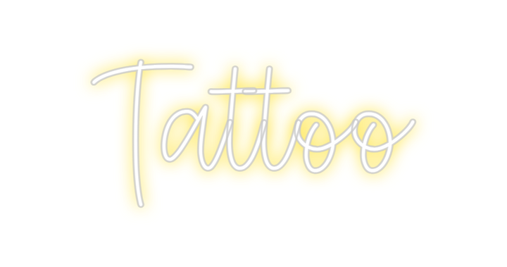 Create your Neon Sign Tattoo
