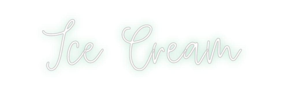 Create your Neon Sign Ice Cream