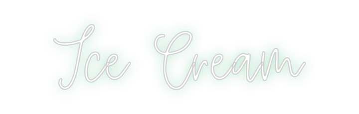 Create your Neon Sign Ice Cream
