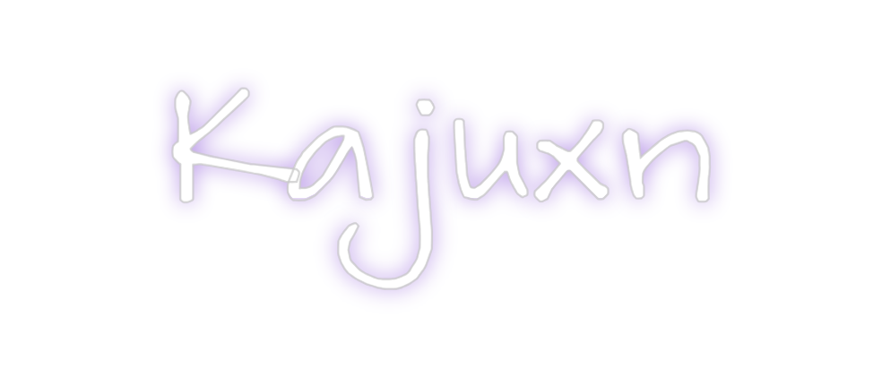 Create your Neon Sign Kajuxn
