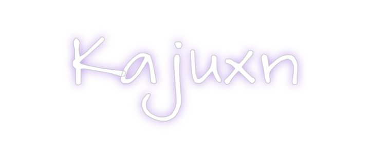 Create your Neon Sign Kajuxn