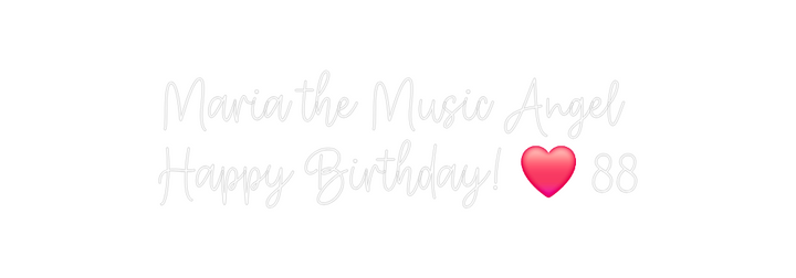 Create your Neon Sign Maria the Mus...