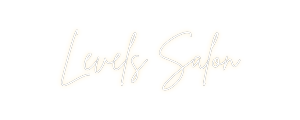 Create your Neon Sign Levels Salon