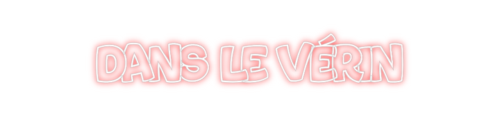 Create your Neon Sign Dans le vérin