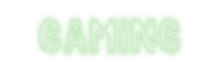 Create your Neon Sign Gaming