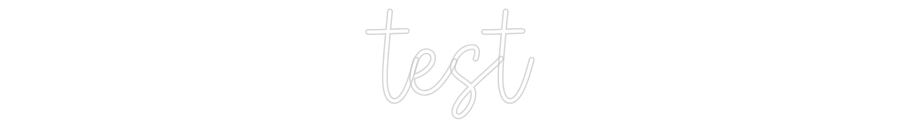 Create your Neon Sign test