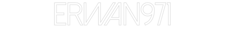 Create your Neon Sign ERWAN971