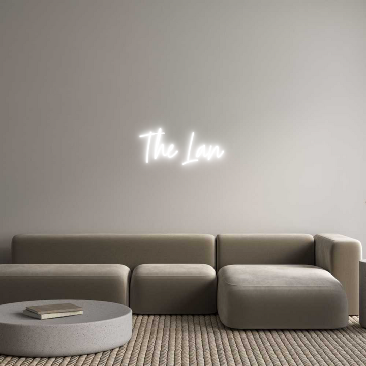Create your Neon Sign The Lan