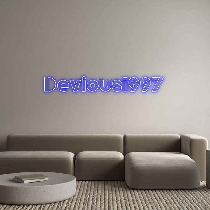 Create your Neon Sign Devious1997
