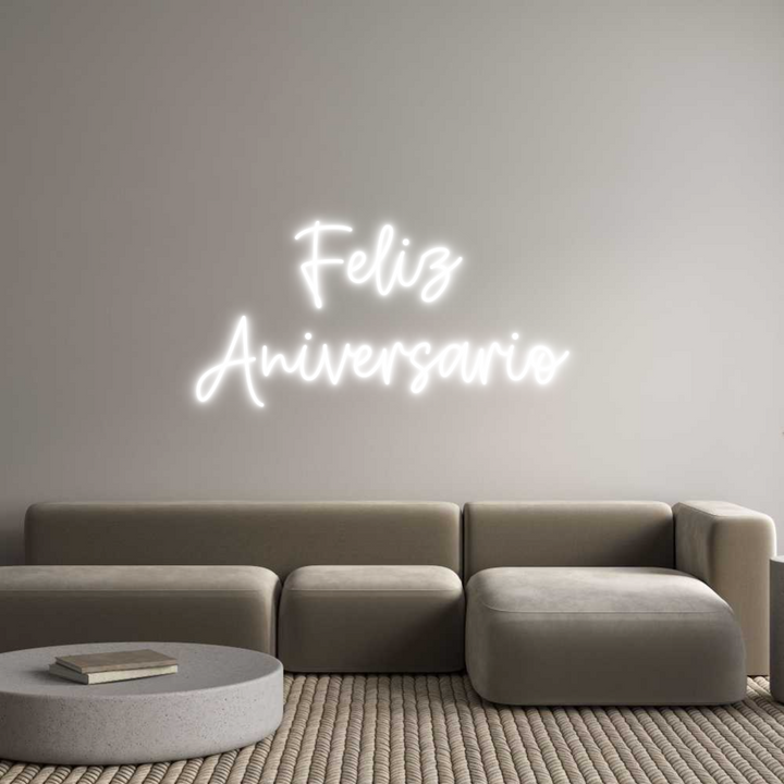 Create your Neon Sign      Feliz 
...