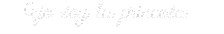 Create your Neon Sign Yo soy la pri...