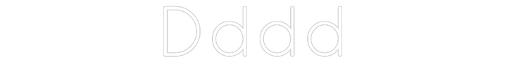 Create your Neon Sign Dddd