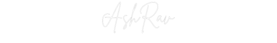 Create your Neon Sign AshRav