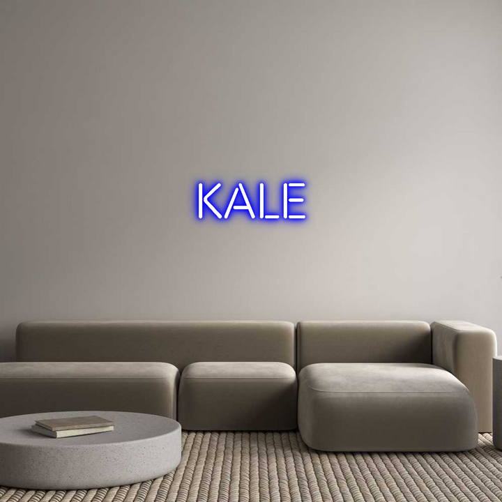 Create your Neon Sign Kale
