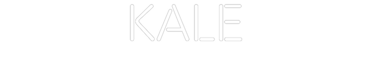 Create your Neon Sign Kale