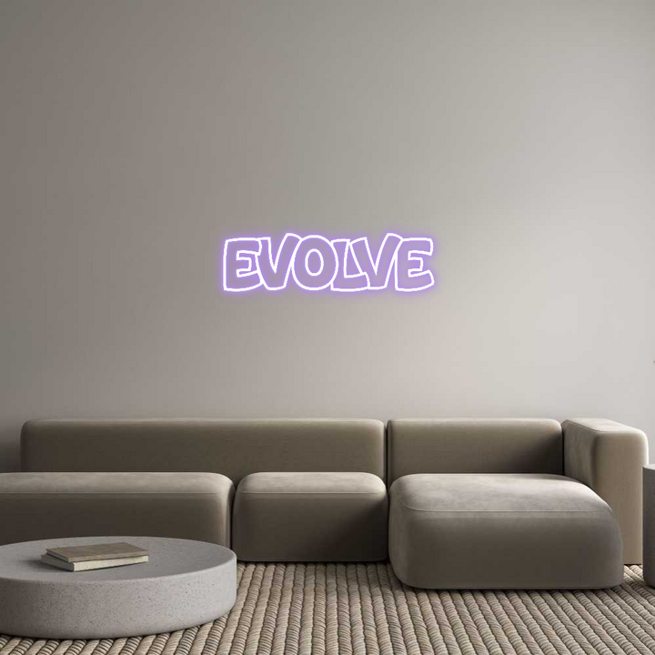 Create your Neon Sign Evolve