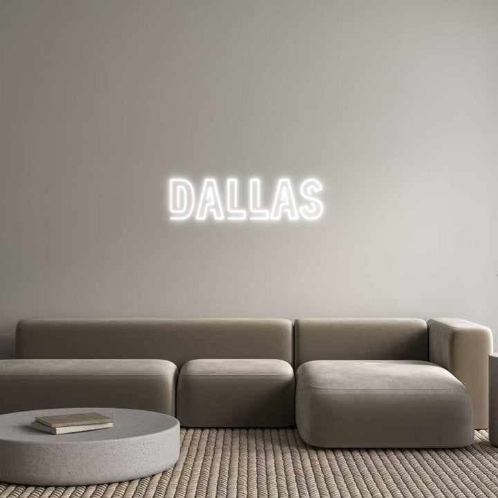 Create your Neon Sign Dallas