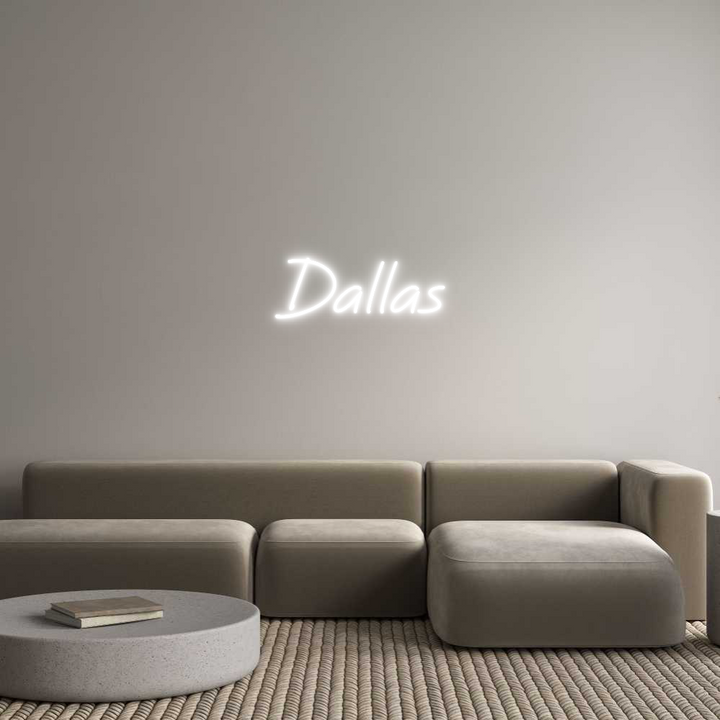 Create your Neon Sign Dallas