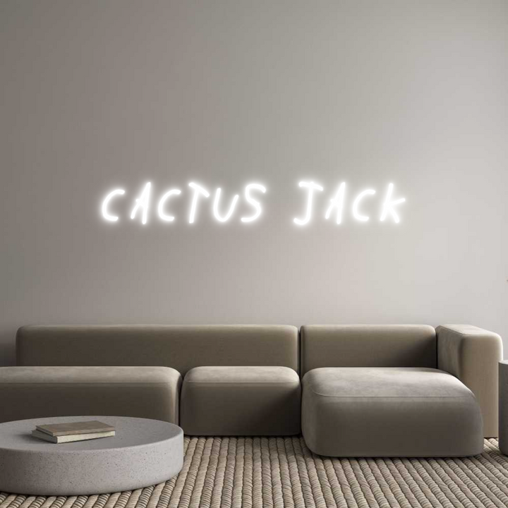 Create your Neon Sign Cactus jack