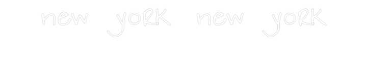 Create your Neon Sign new york new ...