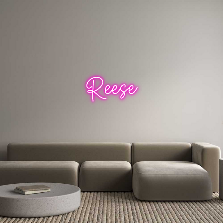 Create your Neon Sign Reese