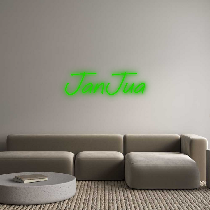 Custom Neon SIgn JanJua