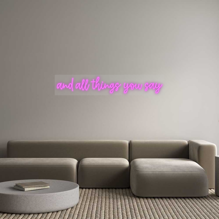 Custom Neon SIgn and all thing...