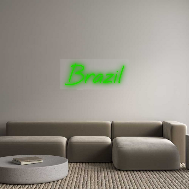 Custom Neon SIgn Brazil