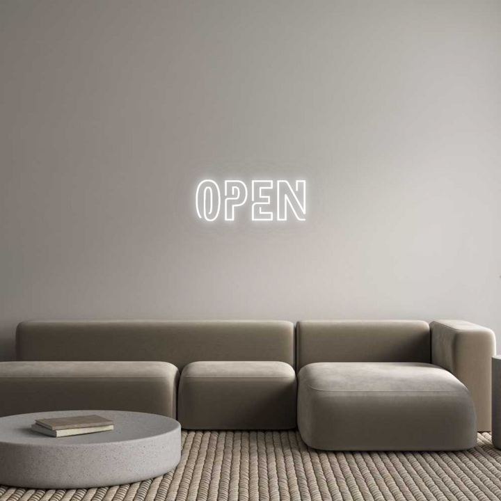 Custom Neon SIgn OPEN
