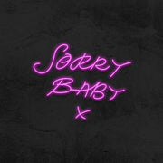 sorry baby led neon sign killing eve TV Show 
