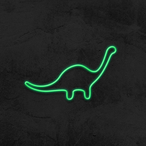 dinosaur neon sign LED kid room mk neon