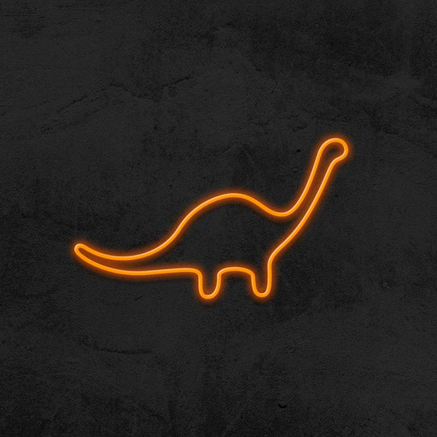 dinosaur neon sign LED kid room mk neon