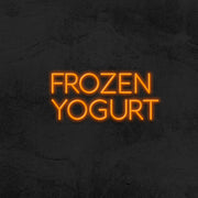 frozen yogurt neon sign led restaurant mk neon