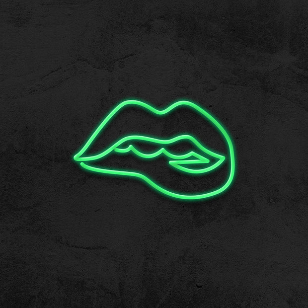 lips neon sign led home decor mk neon