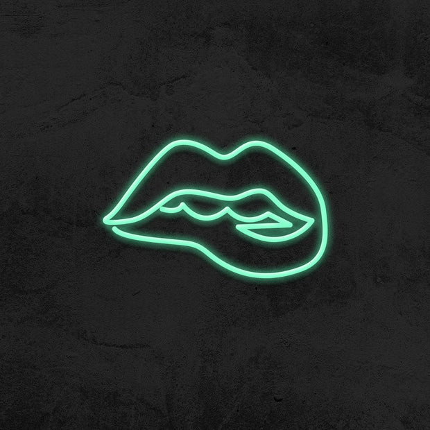 lips neon sign led home decor mk neon