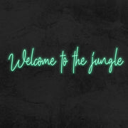 welcome to the jungle neon sign led mk neon
