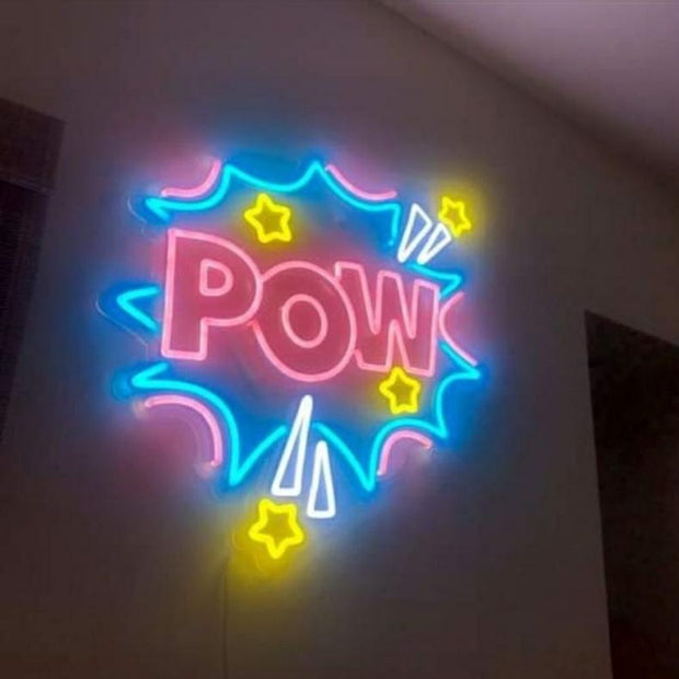 Pow - LED Neon Sign