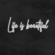 life is beautiful neon sign led home decor mk neon