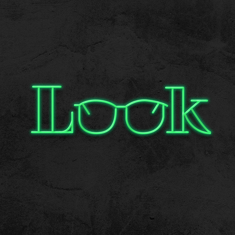 Look - LED Neon Sign – MK Neon