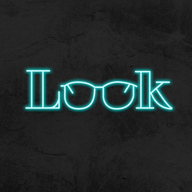 Look - LED Neon Sign – MK Neon