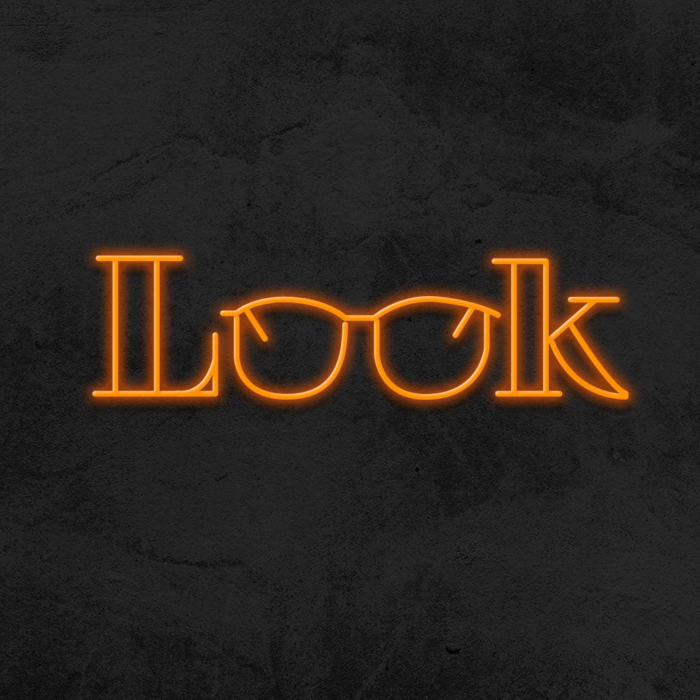 Look - LED Neon Sign – MK Neon