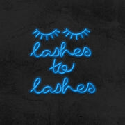 lashes to lashes neon sign led mk neon